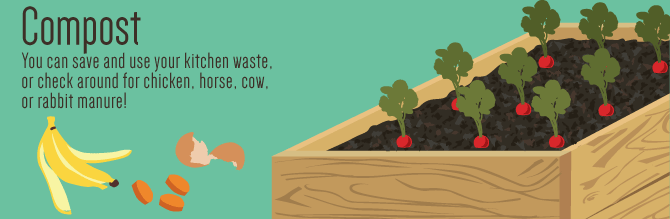 Gardening with Mulch - Compost