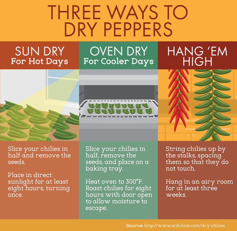 Growing Chilies: Three Ways to Dry Chili Peppers