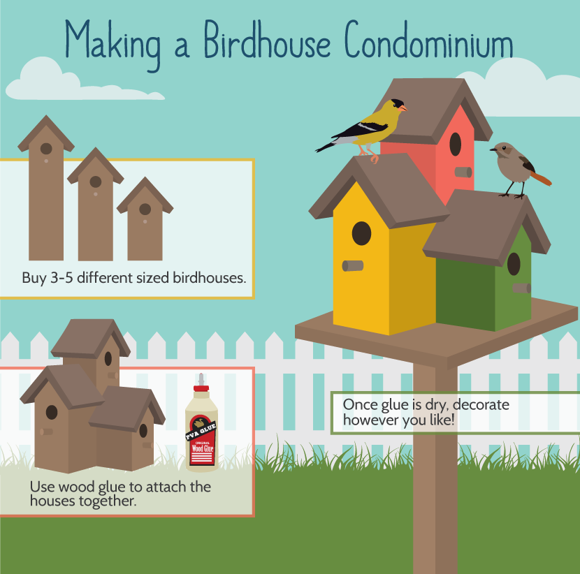 Building a Birdhouse Condominium