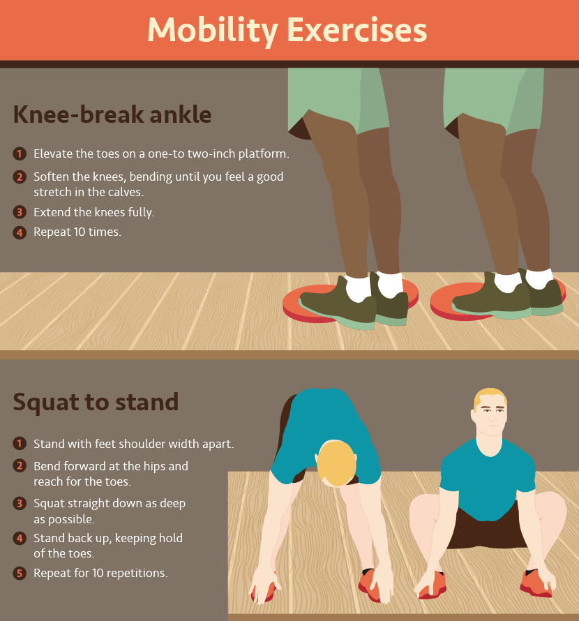 Exercises to improve mobility