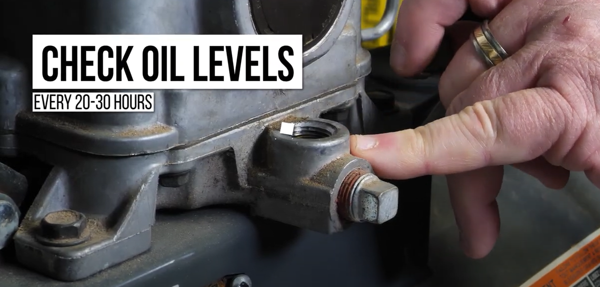 Air Compressor Maintenance: Check the Oil