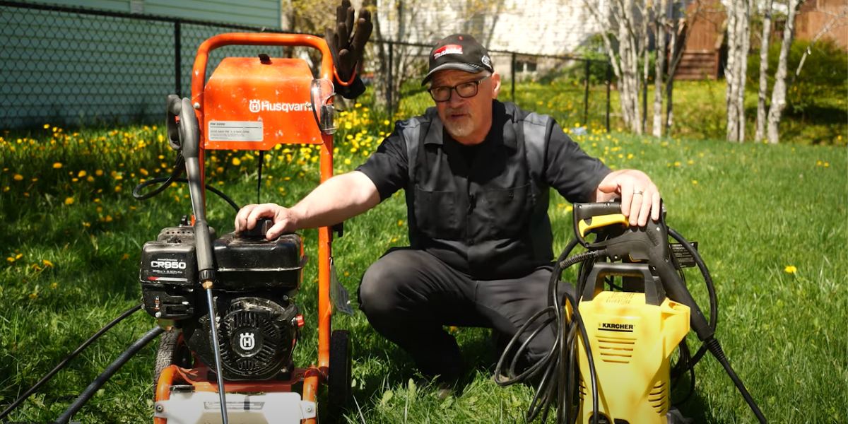 How to Pressure Wash Vinyl Siding: Gas vs. Electric