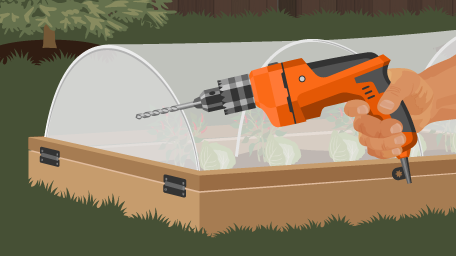 Make a Hinged Hoop House