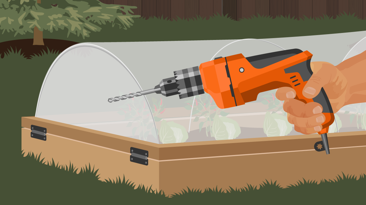 Make a Hinged Hoop House