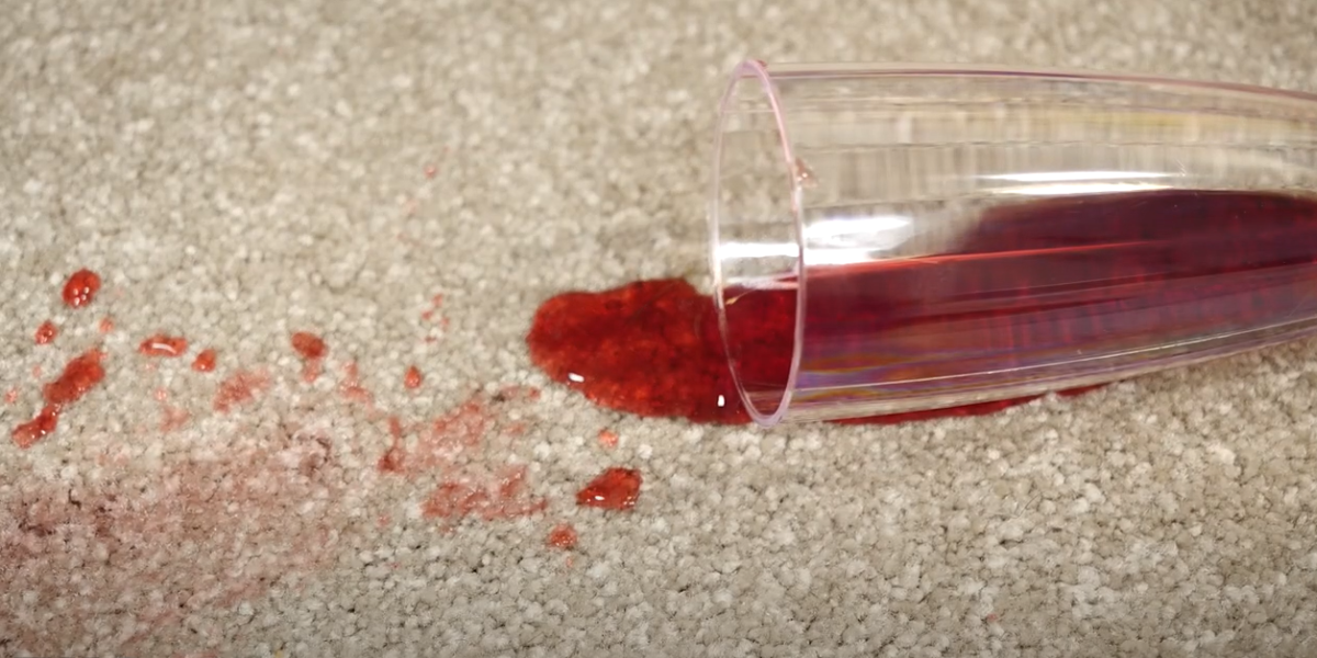 Carpet Stain Removal: Red Wine Stain