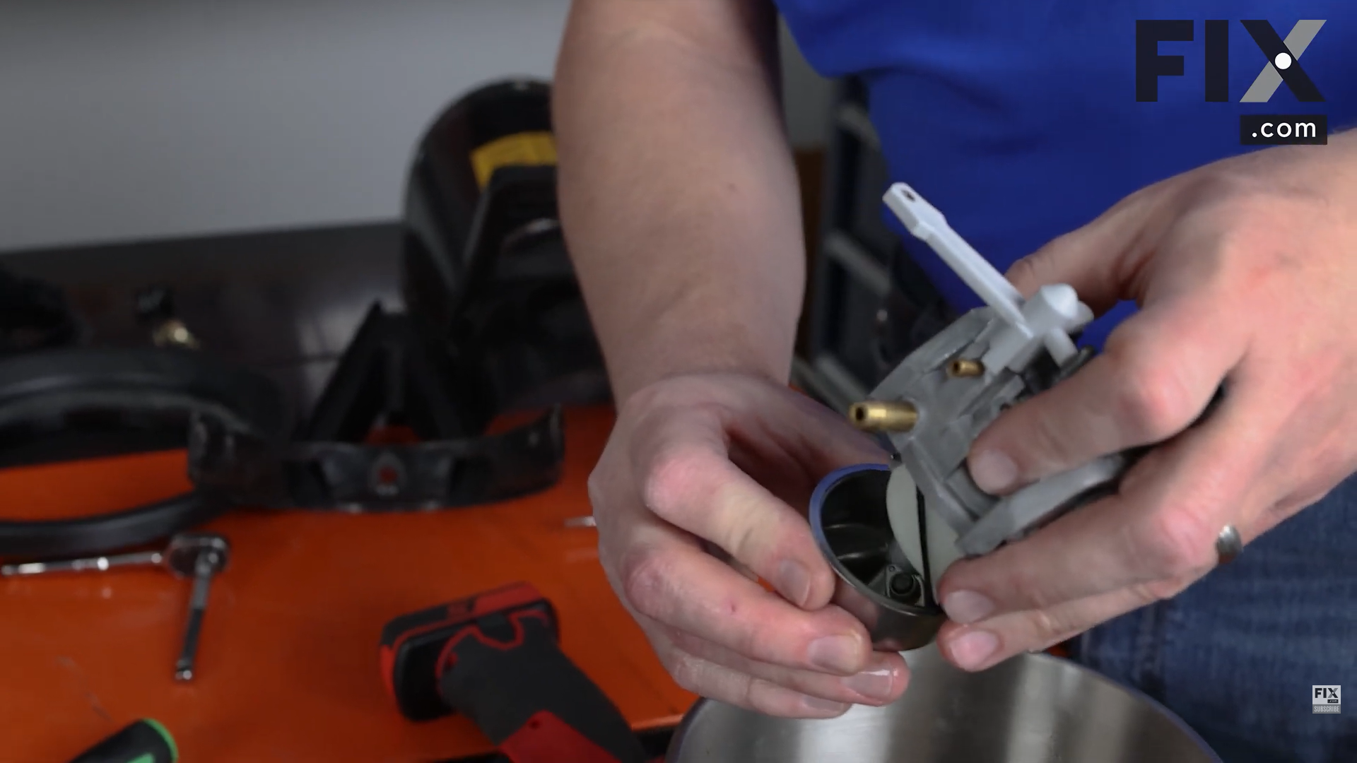 Removing the Carburetor Bowl from a Carburetor
