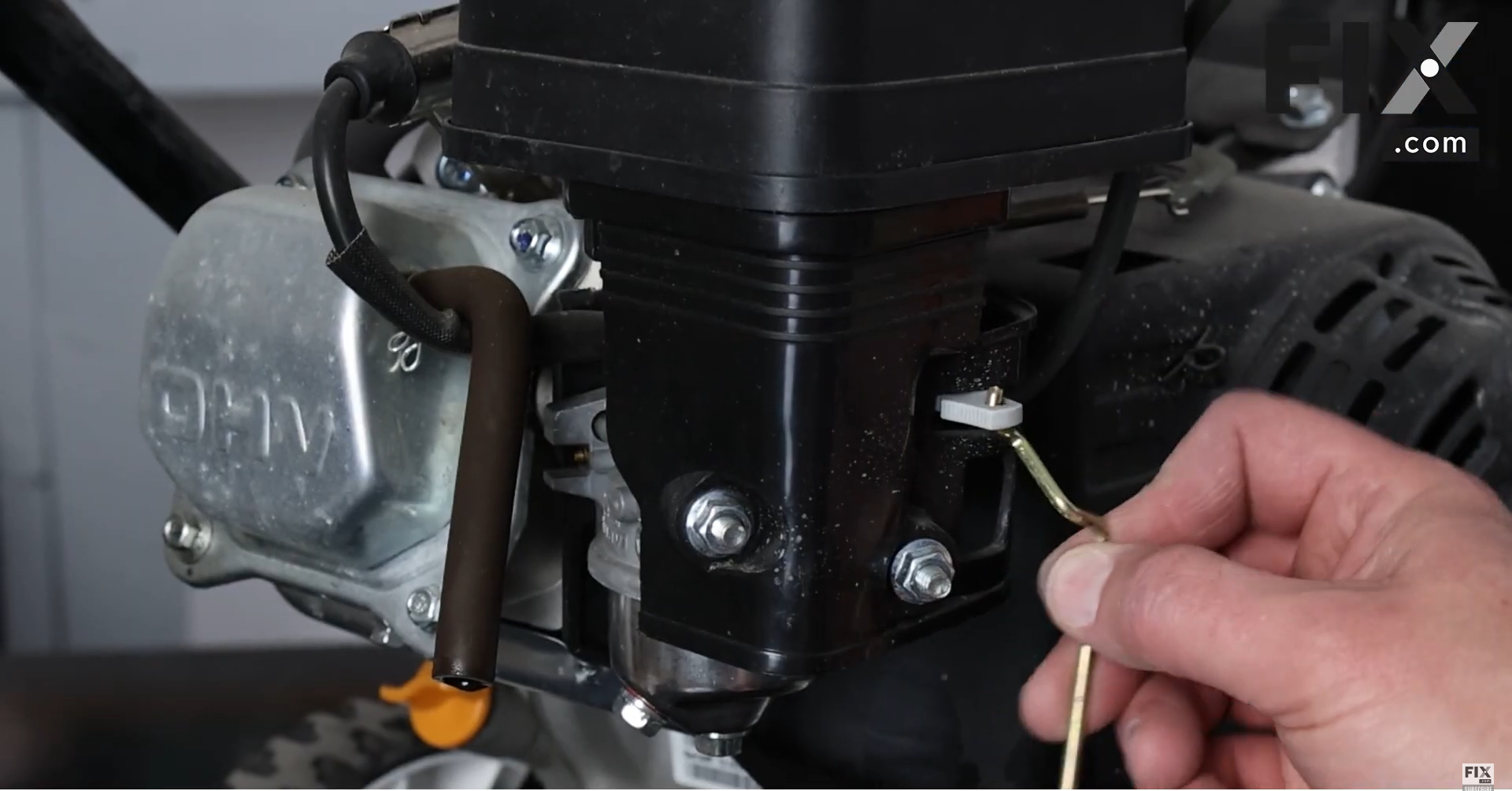 Removing the Choke Linkage from a Single Stage Snowblower