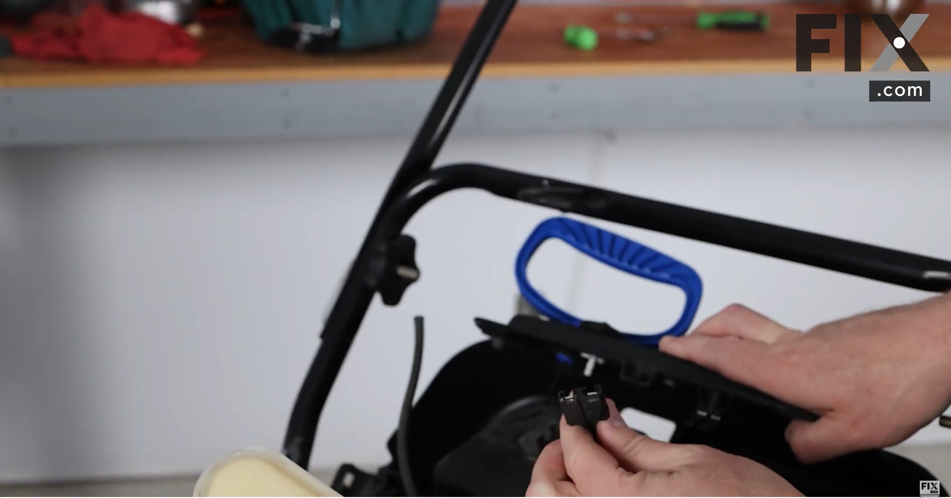 Removing the Ignition Wires from a Single Stage Snowblower