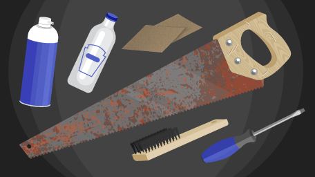 How to Clean and Restore an Old Hand-Saw