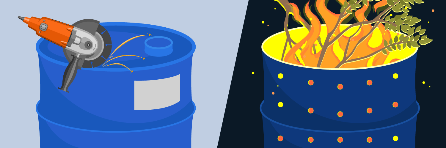 How to Easily Make a Burn Barrel