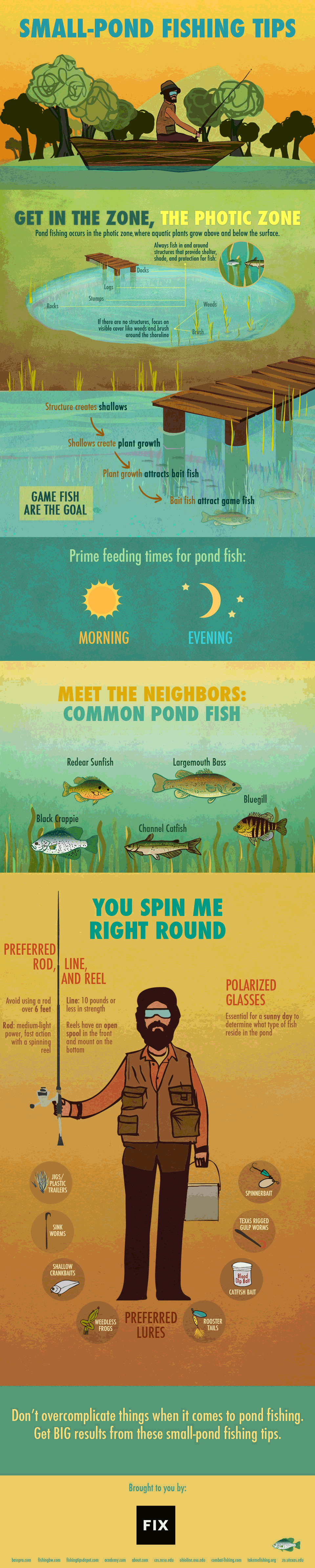 Small-Pond Fishing Tips