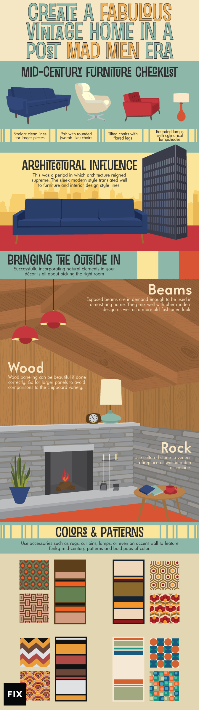 Create a Fabulous Vintage Home in a Post-<i>Mad Men</i> Era