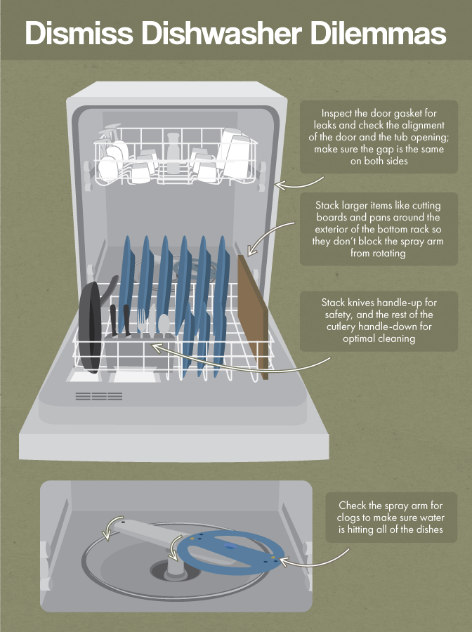 Dismiss Dishwasher Dilemmas - Appliance Maintenance