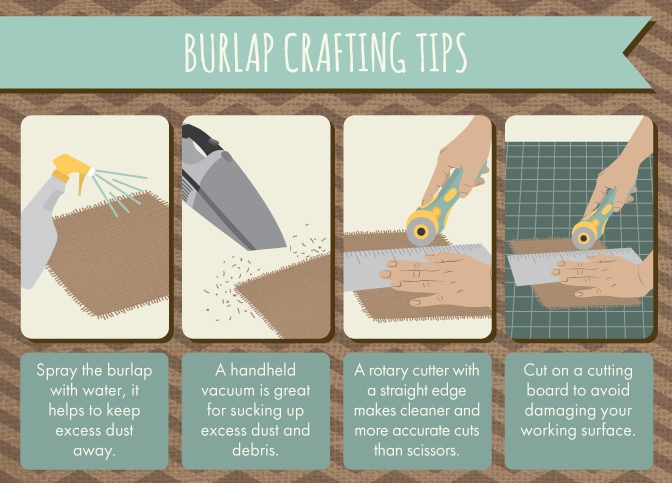 Burlap Crafting Tips