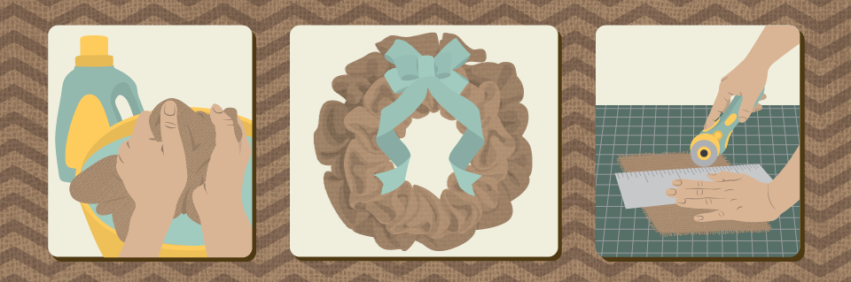 Crafting with Burlap