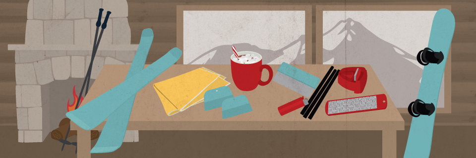 How to Edge, Tune, and Wax Skis and Snowboards