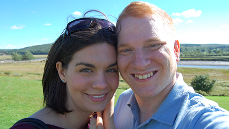 Erin Trafford and Dan Basquill