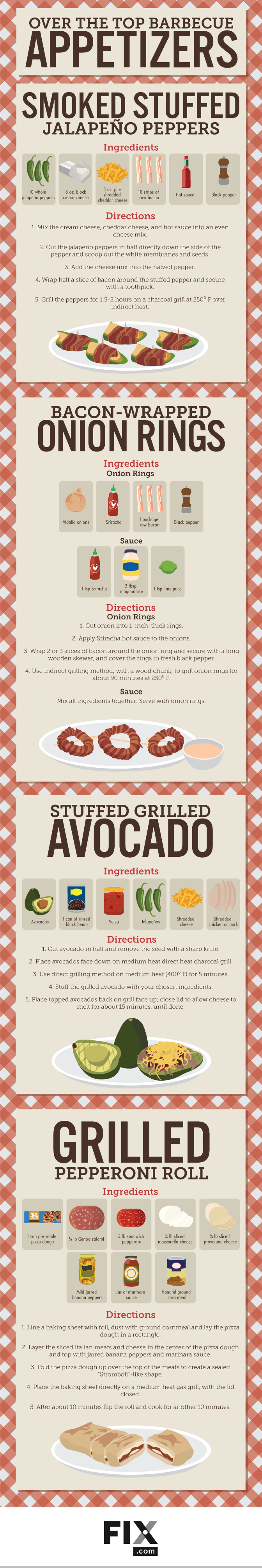 Extreme Barbecue Appetizers