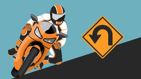 How to Ride Knee Down