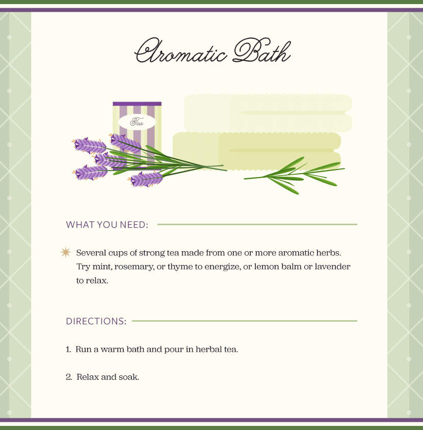Aromatic Herbs: Herbal Bath