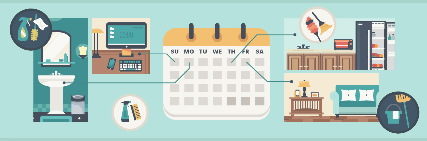 Hassle-Free Weekly Cleaning Schedule