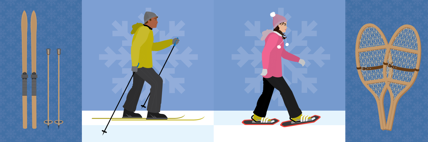 Snowshoeing or Cross-Country Skiing: Which to Try