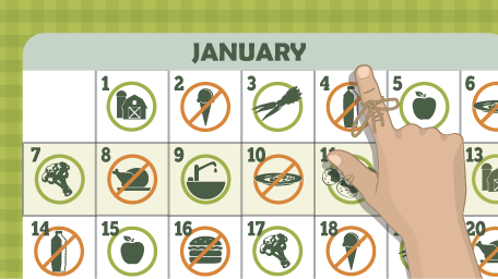 Green Diet Resolutions