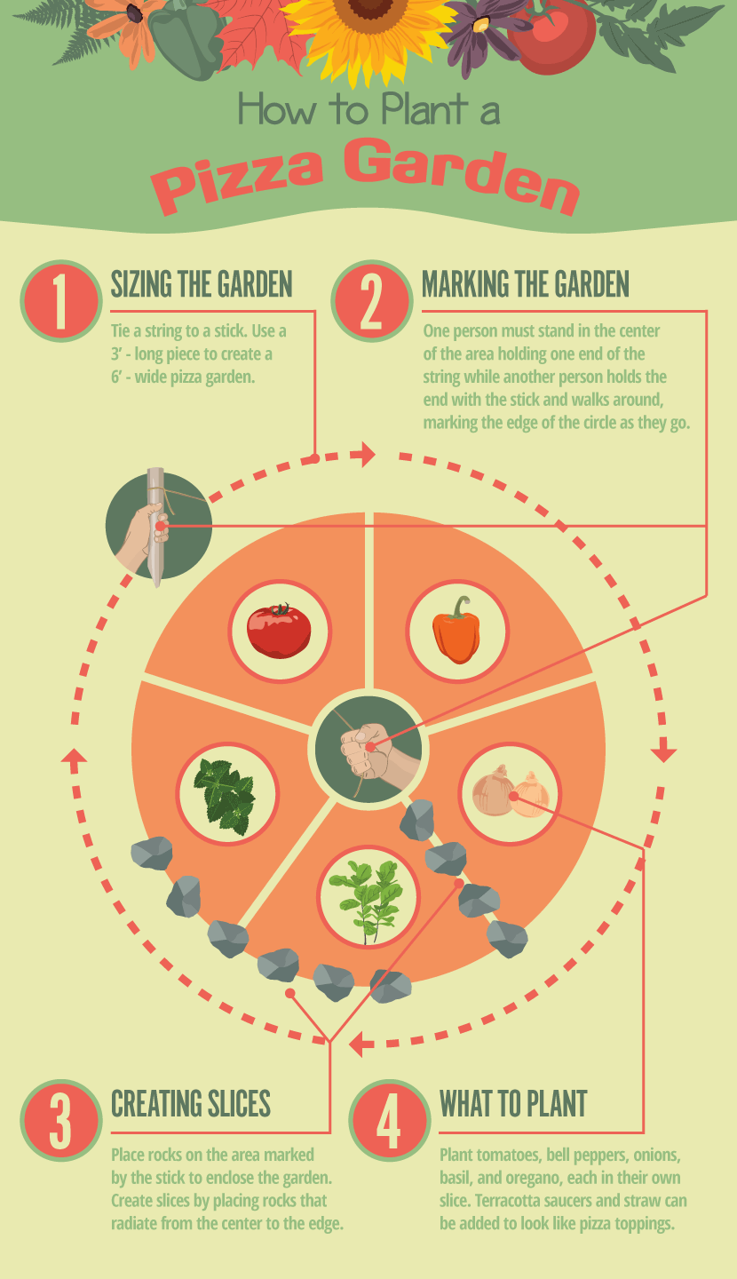 Create a Pizza Garden