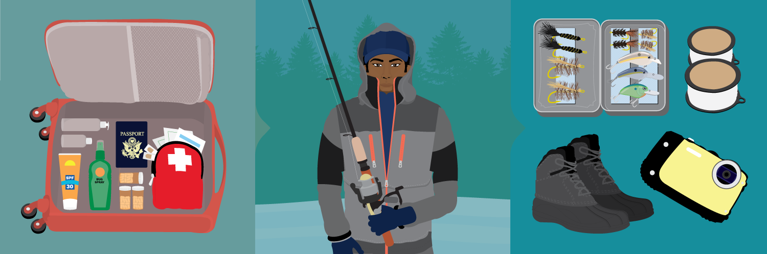 Packing for a Fishing Trip