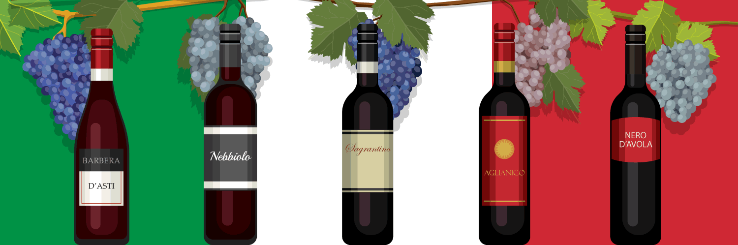 The Grapes Behind Italian Red Wines