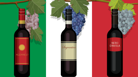 The Grapes Behind Italian Red Wines