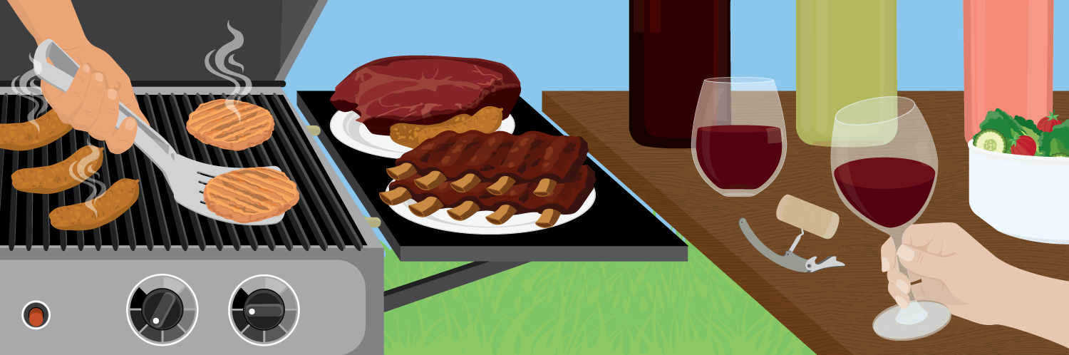 Grilling and Grapes