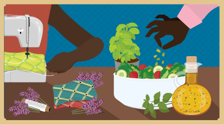 Your Herb Garden Harvest
