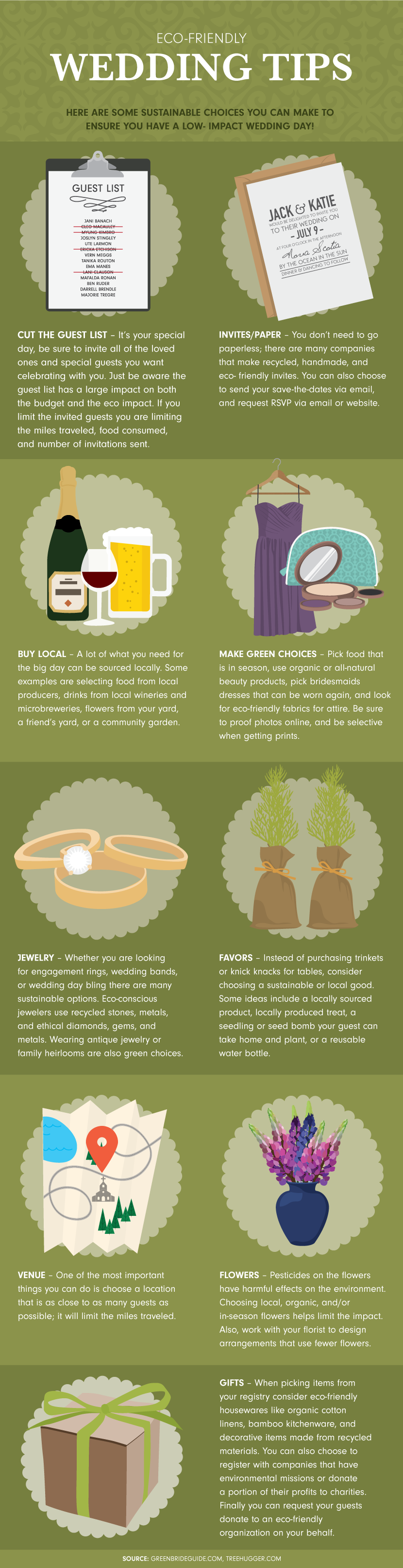 Eco-Friendly Wedding Tips - Green Wedding