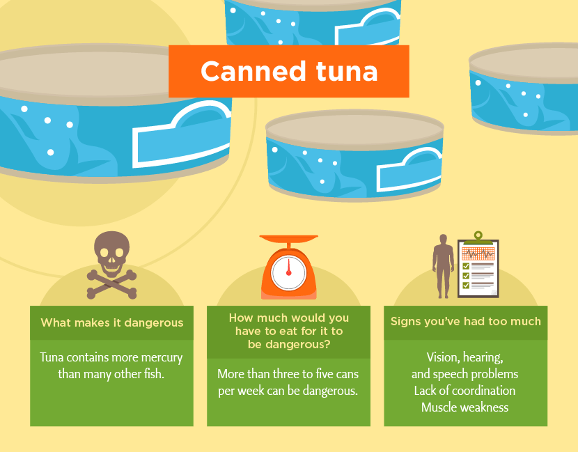 Canned Tuna Can be Toxic - Toxic Foods