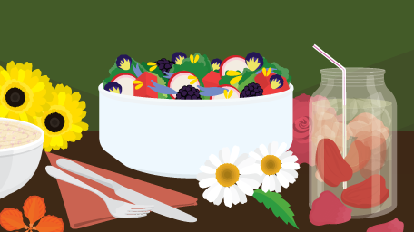 Make Your Meals Blossom With Edible Flowers: