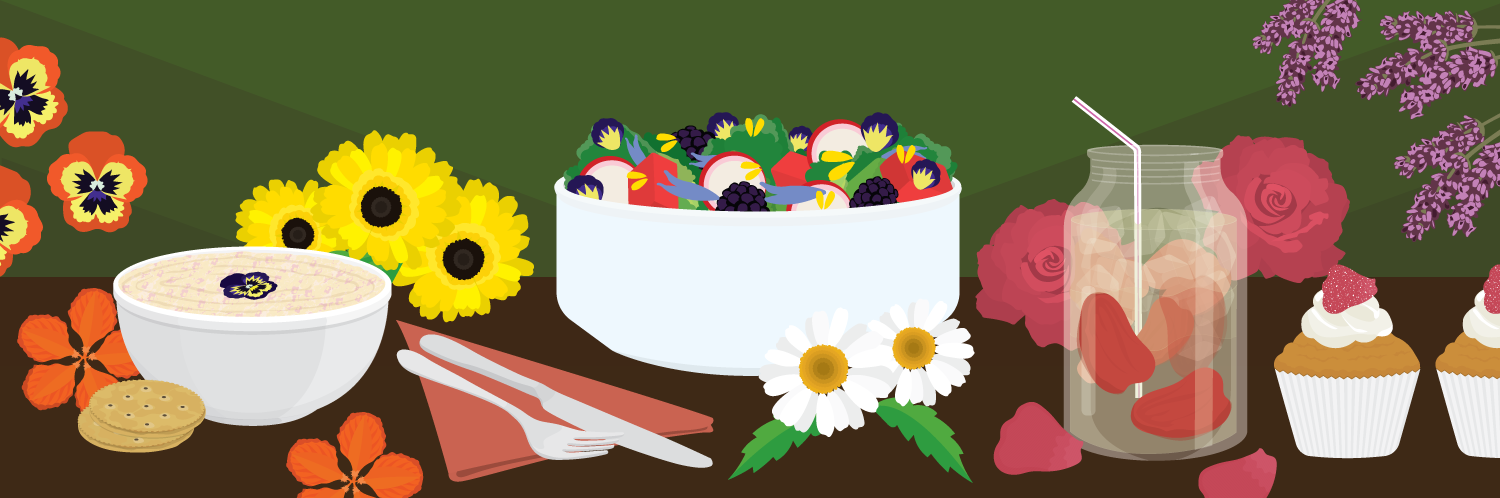 Make Your Meals Blossom With Edible Flowers: