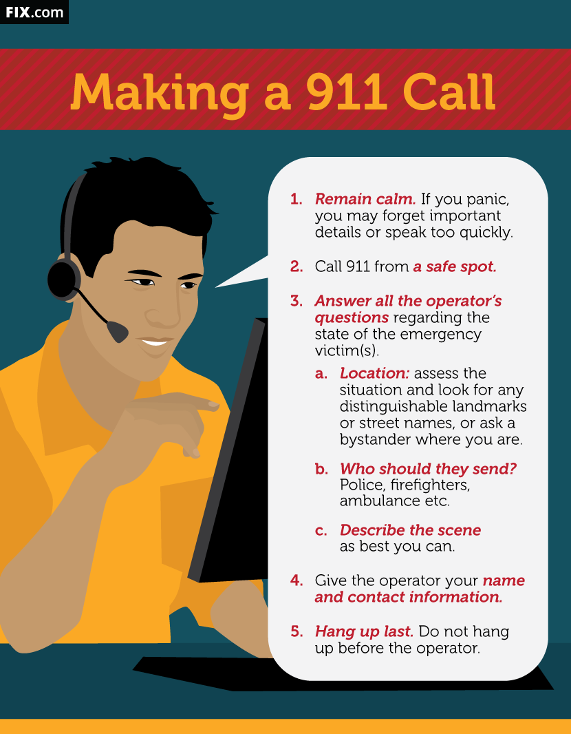 Making a 911 Call - Citizens as First Responders