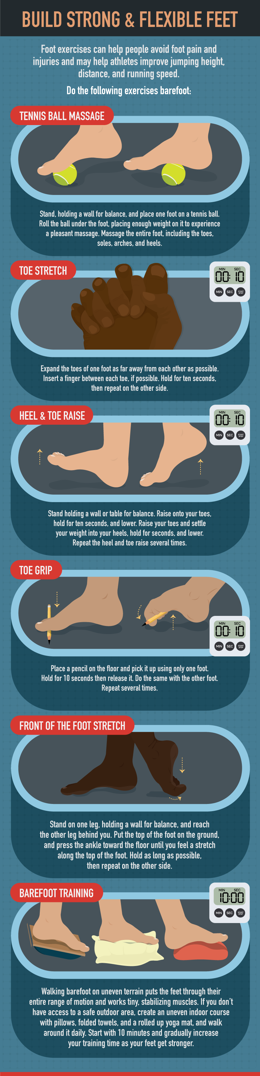 Build Strong Flexible Feet - How to Treat Your Feet