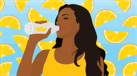 Warm Lemon Water: