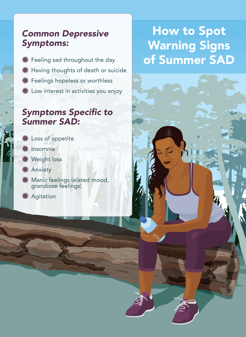 Spot Warning Signs of SAD - Summer Depression: Experiencing SAD in Sunny Months