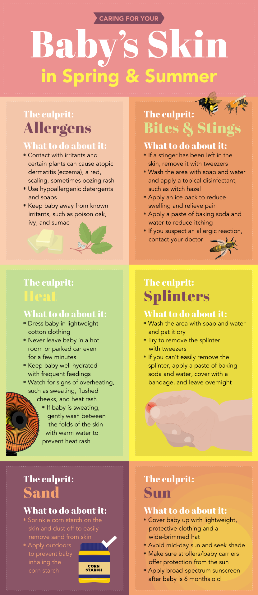 Spring and Summer - Seasonal Skincare for Baby