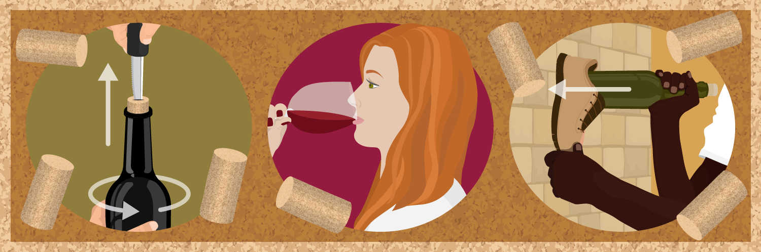 Corkscrew-less Hacks for Freeing Wine from the Bottle