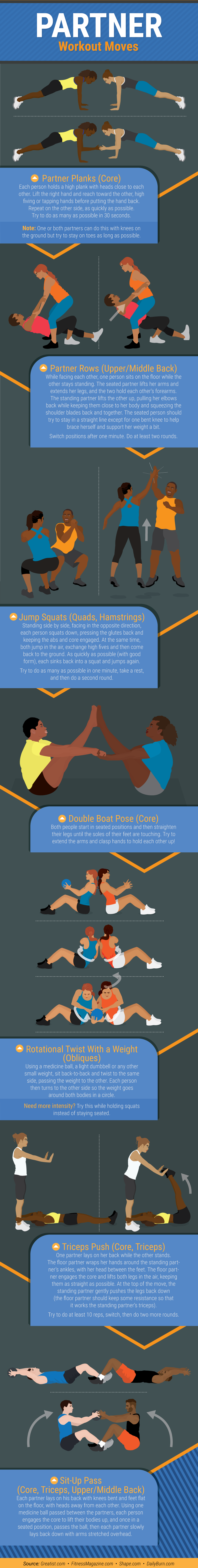 Partner Workout Moves - Find a Workout Partner