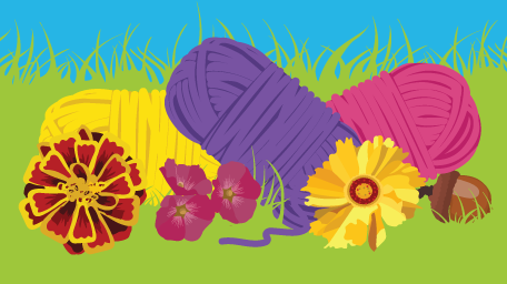 Natural Dyes From Your Flower Garden