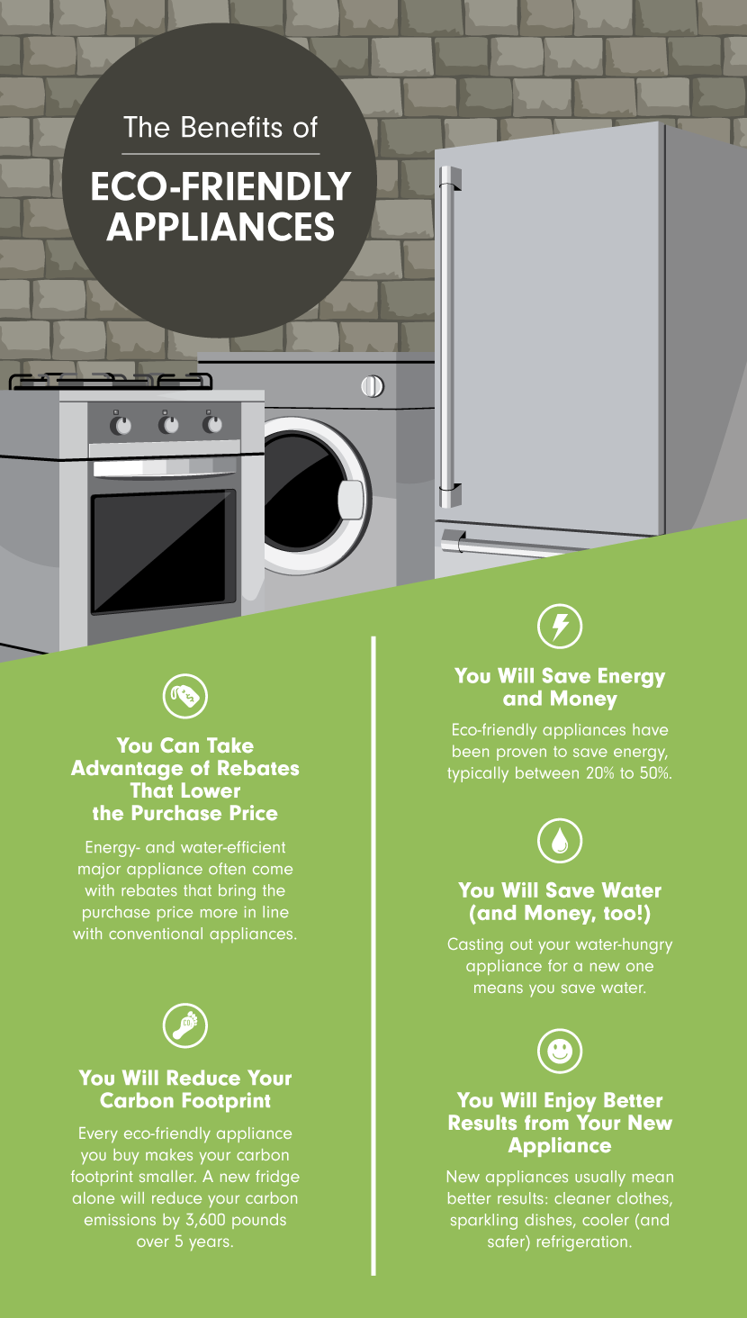 The Benefits of Eco-friendly Appliances - The Environmental Impact of Using Energy-Efficient Major Appliances 