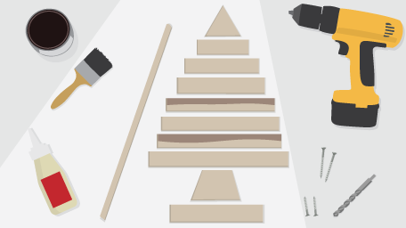 How to Make a DIY Scrap Wood Christmas Tree