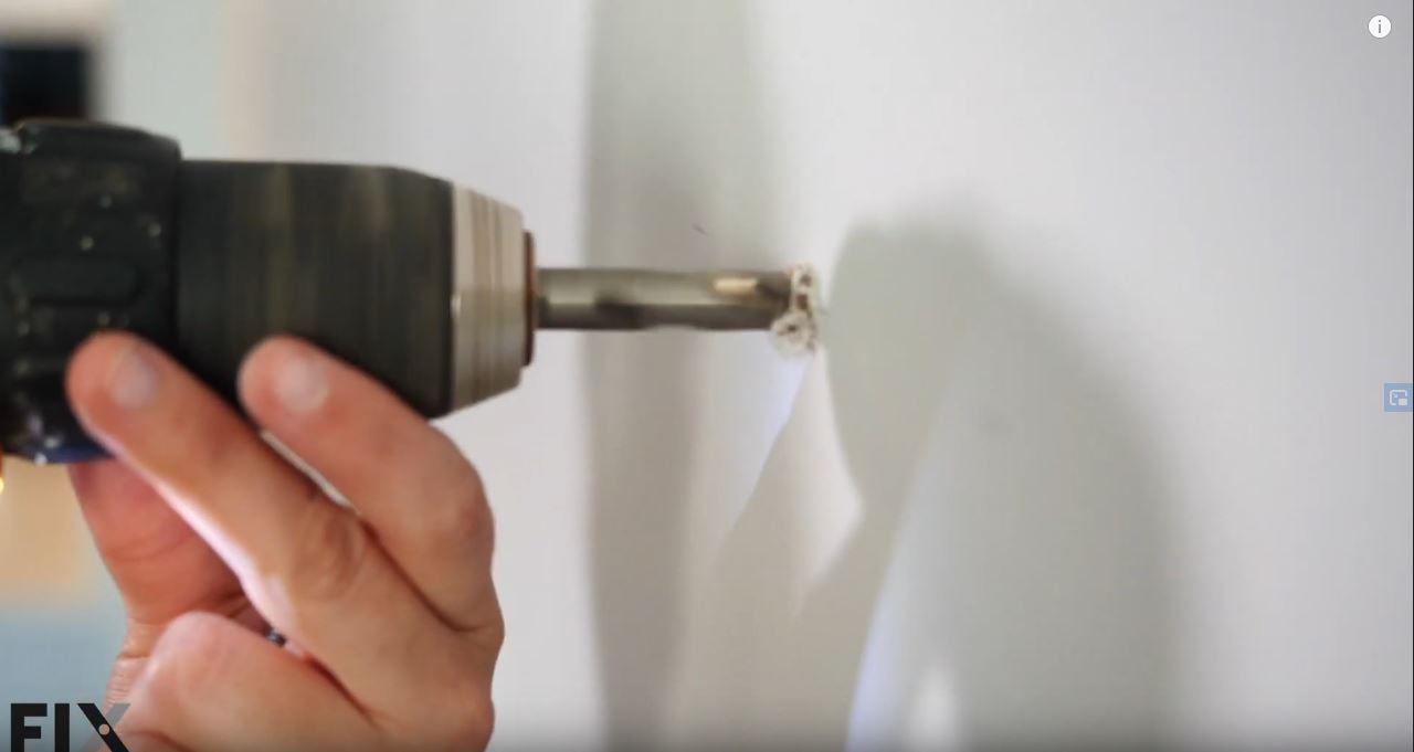 How to Wall Mount a TV: Drilling Holes