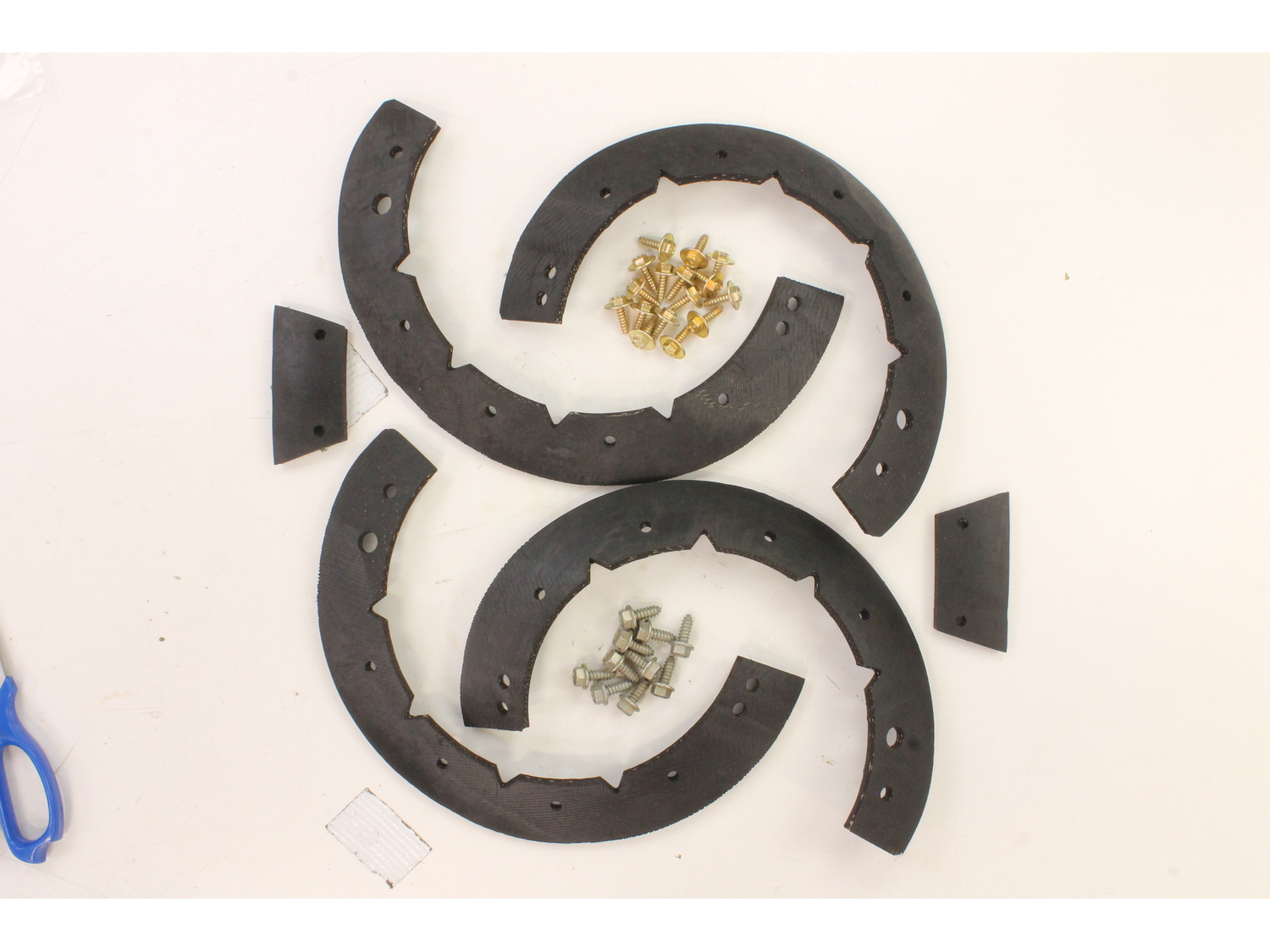 OEM MTD 7530613 21" Auger Rubber Paddle Kit