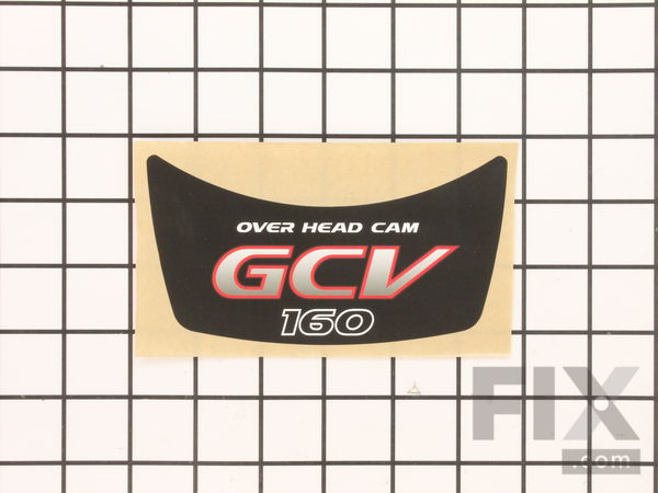10018325-1-M-Honda-87101-Z8B-000-Mark- Emblem - Gcv160